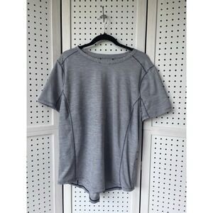 Duluth Trading Tee Shirt Women's XL Short SLV Active Performance Zip Pocket